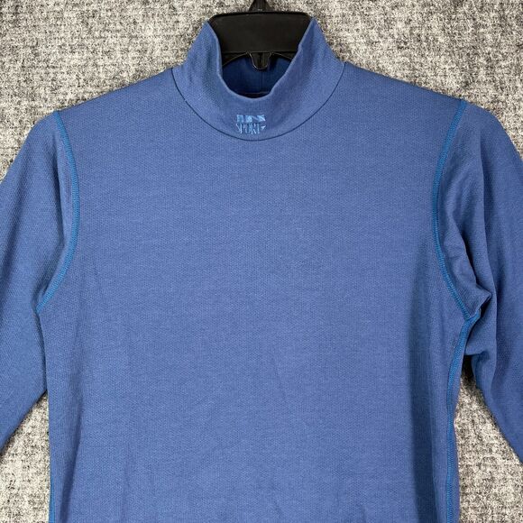 In Sport Shirt Womens Small Polartec Baselayer Long-Sleeve Casual Basic Blue - Picture 3 of 10